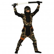 DÉGUISEMENT NINJA COMMANDO 10-12 ANS