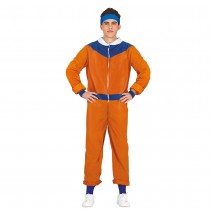 DÉGUISEMENT NINJA JOGGING ORANGE BLEU ADO