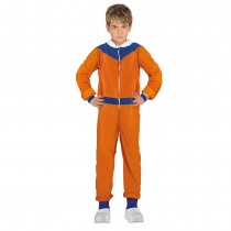 DÉGUISEMENT NINJA JOGGING ORANGE BLEU GARÇON