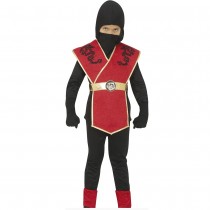 DÉGUISEMENT NINJA ROUGE ENFANT
