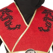 DÉGUISEMENT NINJA ROUGE ENFANT