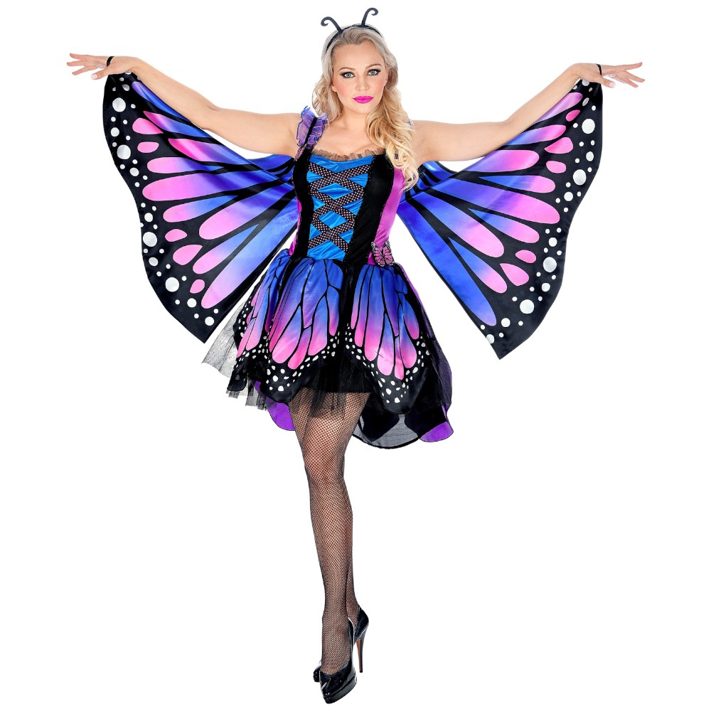 MiiDD Costume de papillon pour femme Pour femme Costume de papillon Costume de carnaval Costume d'Halloween 