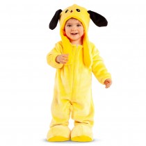 DÉGUISEMENT PELUCHE RONGEUR JAUNE BÉBÉ