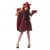 DÉGUISEMENT PETIT CHAPERON ROUGE LOUP FILLE