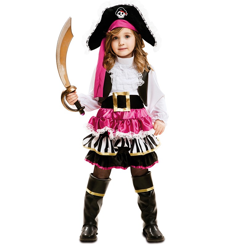 Déguisement pirate bébé fille - Collection Mercenaire. Livraison 24h