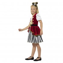 DÉGUISEMENT PIRATE LUXE FILLE