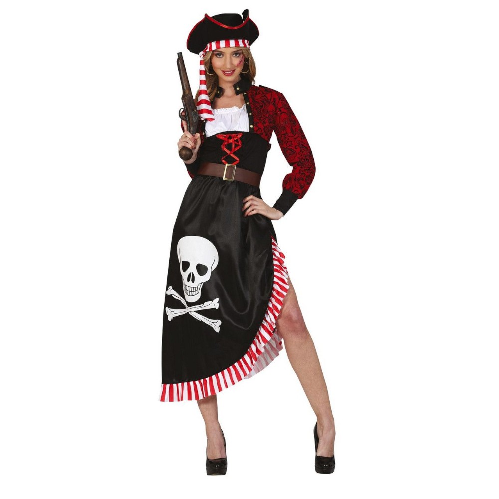 Déguisement pirate asymétrique femme