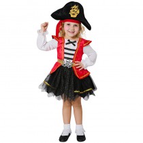 DÉGUISEMENT PIRATE TUTU BÉBÉ FILLE