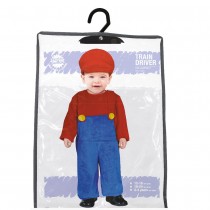 DÉGUISEMENT PLOMBIER ROUGE BÉBÉ