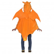 DÉGUISEMENT POKÉMON DRACAUFEU CAPE ORANGE ENFANT