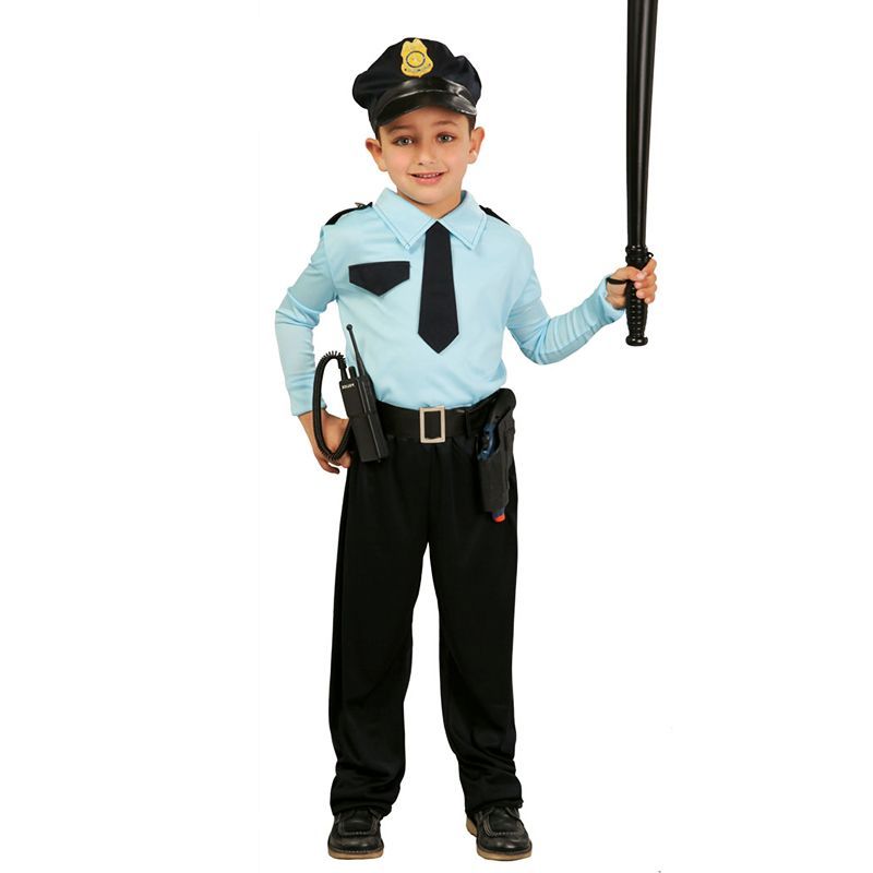 Costume Policier - Déguisement Enfant - Rue de la Fête