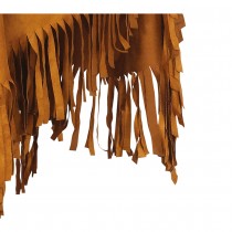 DÉGUISEMENT PONCHO À FRANGES INDIENNE HIPPIE FEMME