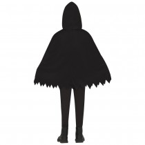 DÉGUISEMENT PONCHO SQUELETTE HUMAIN ENFANT