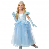 DÉGUISEMENT PRINCESSE BLEU FILLE