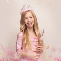 DÉGUISEMENT PRINCESSE DE RÊVE ROBE ROSE FILLE