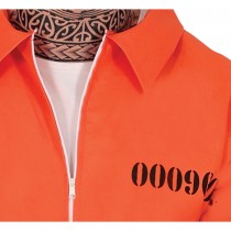 DÉGUISEMENT PRISONNIER TATOUÉ UNIFORME USA HOMME