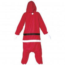 DÉGUISEMENT PYJAMA COMBINAISON PÈRE NOËL ADULTE