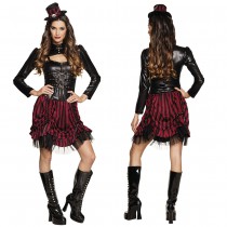 DÉGUISEMENT ROBE MRS STEAMPUNK FEMME