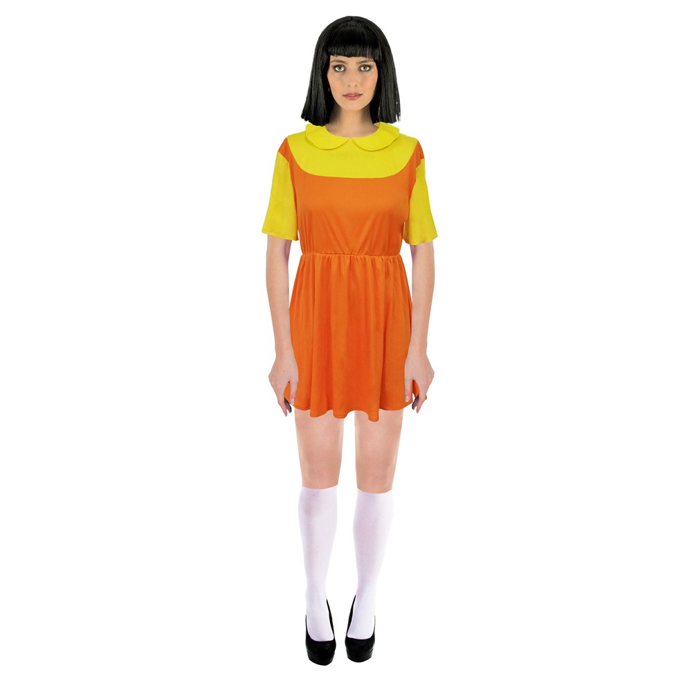 D GUISEMENT ROBE POUP E G ANTE SQUID GAME FILLE
