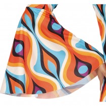 DÉGUISEMENT SEVENTIES PSYCHÉDÉLIQUE FEMME