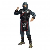 DÉGUISEMENT SHINOBI FUGU GUERRIER JAPONAIS GARÇON