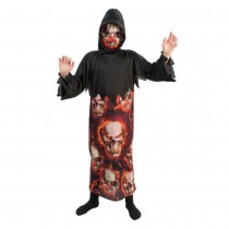 DÉGUISEMENT SQUELETTE ENFLAMMÉ ENFER ENFANT