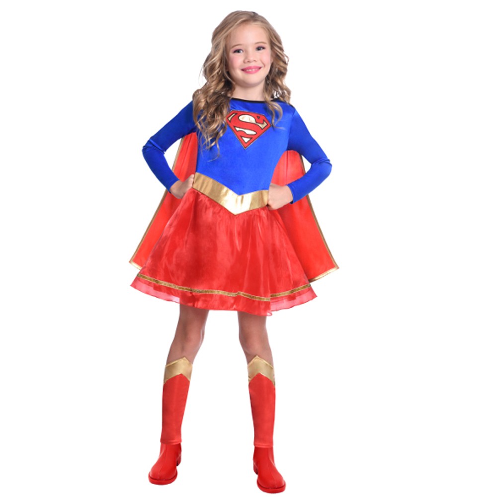 Déguisement Supergirl fille. Livraison 24h