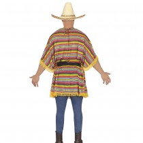 DÉGUISEMENT TEQUILA MAN PONCHO MEXICAIN ADULTE