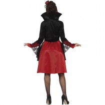 DÉGUISEMENT VAMPIRE ROBE STEAMPUNK GOTHIQUE FEMME