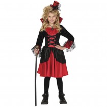 DÉGUISEMENT VAMPIRE ROBE STEAMPUNK GOTHIQUE FILLE