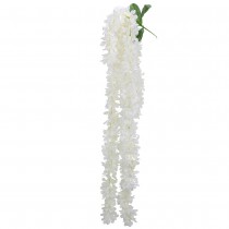 DESCENTE 5 TIGES GLYCINE ARTIFICIELLE 1.10M BLANC