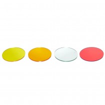 DESSOUS DE VERRE COLORES D10CM