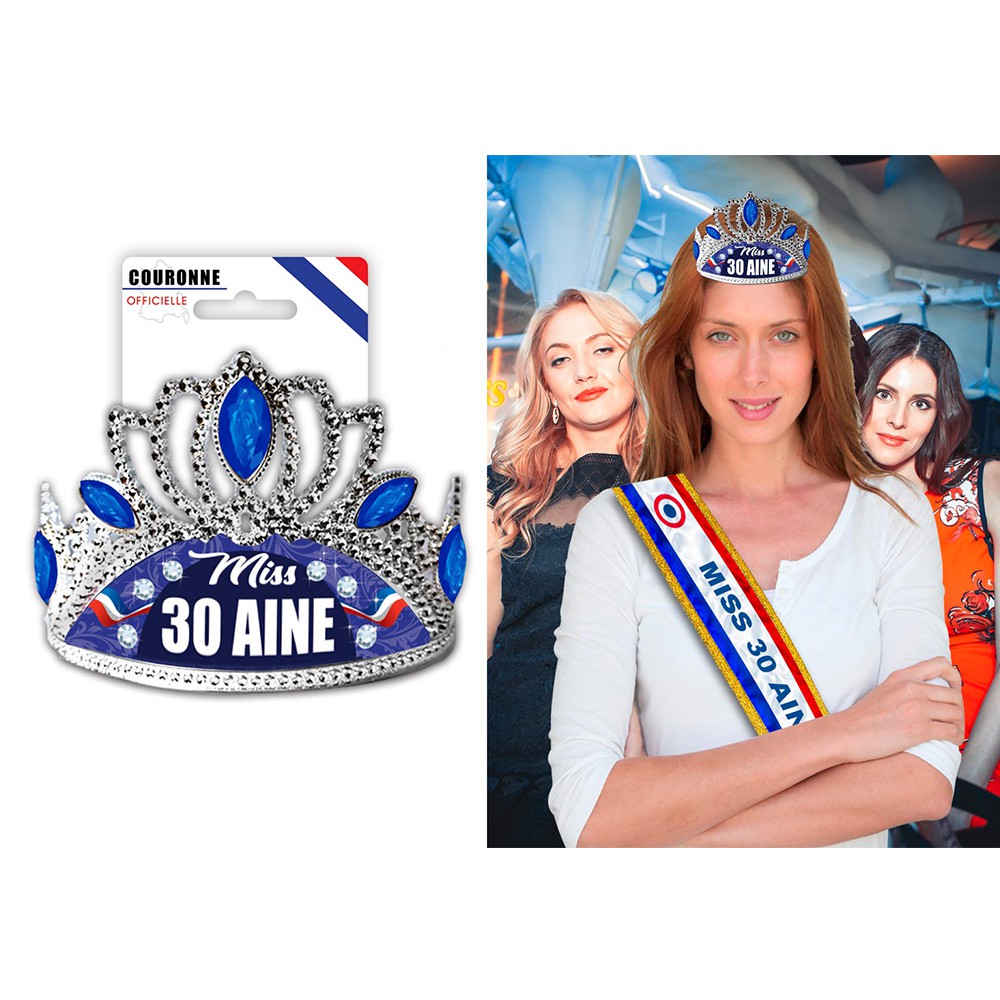 Couronne Diadème - Miss Anniversaire - Jour de Fête - 1 an de plus