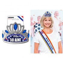 DIADEME ANNIVERSAIRE 50 AINE