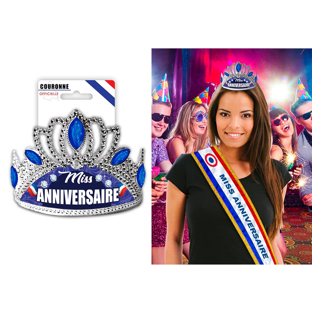 Echarpe Miss anniversaire