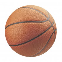DISQUE AZYME BALLON BASKETBALL DÉCO GÂTEAU 20CM