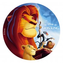 DISQUE AZYME LE ROI LION DÉCO GÂTEAU 20CM