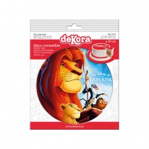 DISQUE AZYME LE ROI LION DÉCO GÂTEAU 20CM