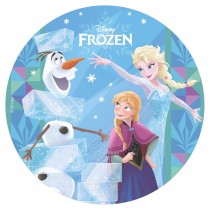 DISQUE AZYME REINE DES NEIGES 20CM