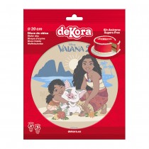 DISQUE AZYME VAIANA 2 MOANA DÉCO GÂTEAU 20CM