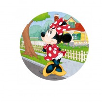 DISQUE EN AZYME 20 CM MINNIE