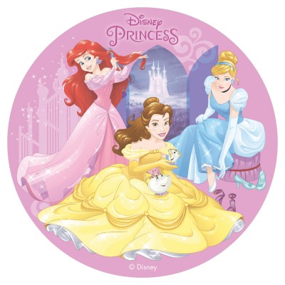 DISQUE STAR PRINCESS EN AZYME 20CM