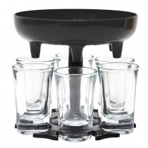 DISTRIBUTEUR DE 6 VERRES À SHOOTER