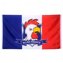 DRAPEAU ALLEZ LA FRANCE 90X150CM