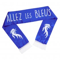 ÉCHARPE POLYESTER BLEU SUPPORTER FRANCE 145CM