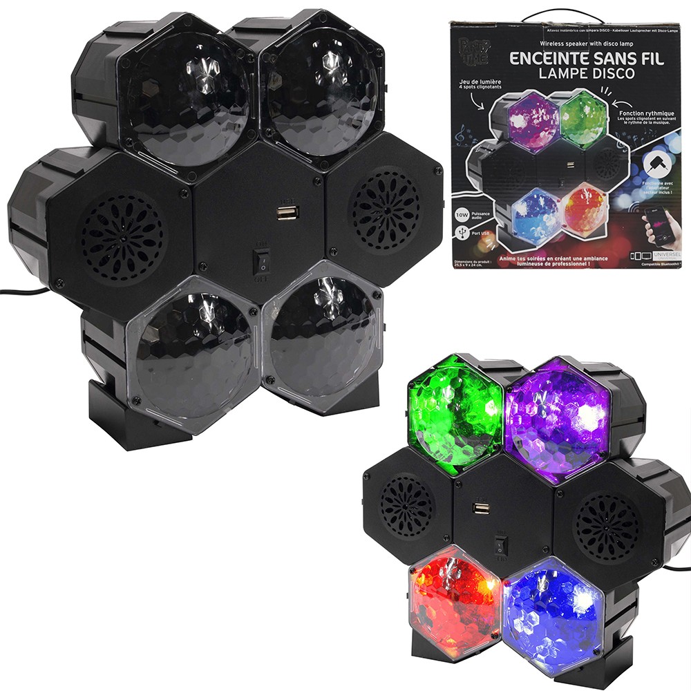 ENCEINTE PROJECTEUR DISCO