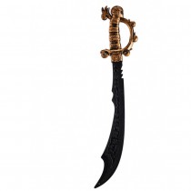 ÉPÉE DE PIRATE TÊTE DE MORT 58CM