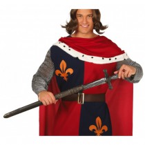 ÉPÉE FOURREAU PLASTIQUE CHEVALIER MÉDIÉVAL 75CM