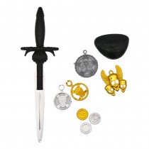 ÉPÉE PIRATE 18CM CACHE OEIL ACCESSOIRES