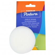 ÉPONGE MAQUILLAGE 6CM BLANC
